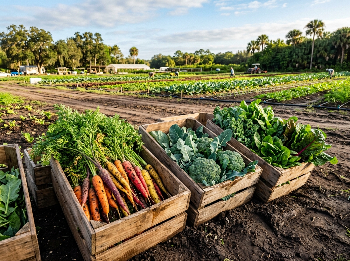 Ben Wells Produce fresh organic harvest boxes